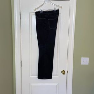 Coldwater Creek Black Straight Leg Jean  Size 14